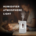 Anti-Gravity Levitating Water Drop Ultrasonic Humidifier & Night Light 500ml on Modern Nightstand - Live Cozee