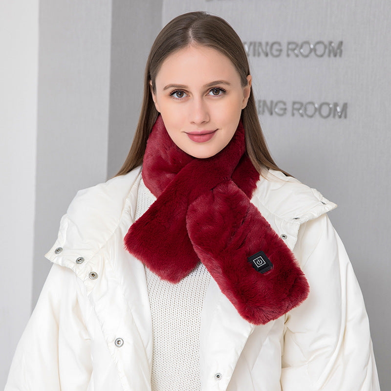 Heated Neck Scarf three temperature settings 42C 48C 55C