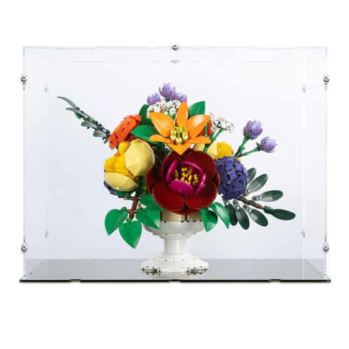 3mm Crystal Acrylic Display Case for LEGO® Botanicals™ Flowe