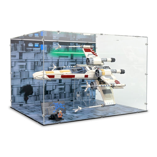 3mm Crystal Acrylic Display Case & Flight Stand for LEGO® St